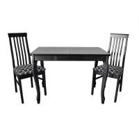 Обеденная группа СО-2/С-5 черный Обеденная группа СО-2/С-5 черный