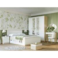 Спальня Оливия комплектация 1 Дуб Сонома/белое дерево