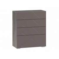 НМ 040.64 комод Summit / ясень анкор тёмный / графит софт