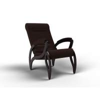 Кресло Зельден Черный / Шоколад