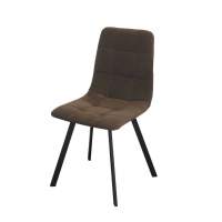 Стул Т / черный /велюр коричневый Стул Т / черный /велюр коричневый