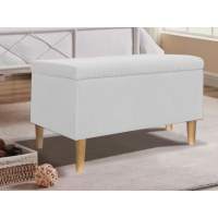 Банкетка А10 с ящиком молочный №1