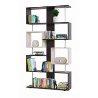 Стеллаж СТ-2 Венге/Беленый дуб