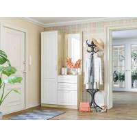 Прихожая Оливия-2 Дуб Сонома/белое дерево