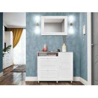 Прихожая Монако-11 белое дерево