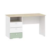 НМ 041.40 письменный стол Банни белый/дуб сонома/макарун НМ 041.40 письменный стол Банни белый/дуб сонома/макарун