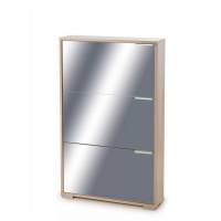 Обувница VIVA 3 Дуб сонома/Зеркало