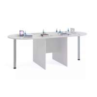 Стол для переговоров СПР-05 + 2 СПР-03 Белый Стол для переговоров СПР-05 + 2 СПР-03 Белый