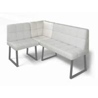 Реал кухонный диван МУ 590 Милк/Черный муар