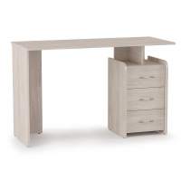 ПКС-8 стол письменный правый ясень светлый