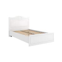 Кровать 1200 Монако МН-7 белое дерево Кровать 1200 Монако МН-7 белое дерево
