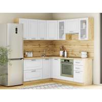 Кухня Вокс комплект 3 Дуб Крафт золотой / Меренга