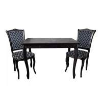 Обеденная группа СО-2/С-7 черный