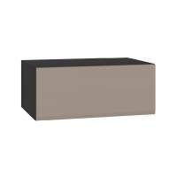 Сидней шкаф антресольный 16.314.01 Антрацит / Капучино