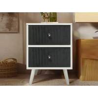 Т2 Тумба Белый/Темно-серый №26