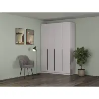 Брандо шкаф для одежды 67.16 ЛДСП Кашемир