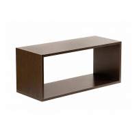 Полка навесная Кубик-2 венге