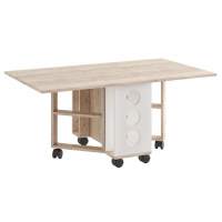 Януш 7 журнальный стол дуб Баррик/крем