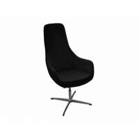 Кресло КВАНТ L к/з черный