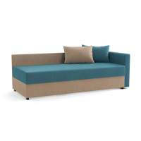 Диван-кровать Мальта М жаккард тесла деним/крем