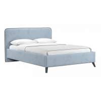 Миа кровать 140 Аватар 970 (стальной светло-серый)