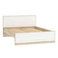 НМ 040.34 Кровать Оливия Дуб Сонома/белое дерево