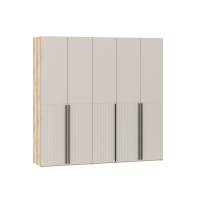 Шкафы Арден 200.04-200.02-полки-200.04-ящики Дуб Делано / Сантьяго софт