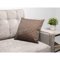 Подушка 45*45 арт. Труссарди 22-1 (коричневая)