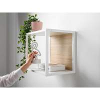 Марвэл Полка16.487 Белый PE шагрень / Плэйн