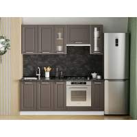 Кухня Вокс комплект 6 Белый / Графит