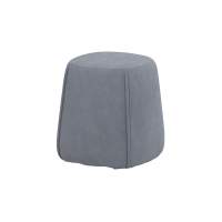 Пуф Шелдон / букле Лайк серый 995