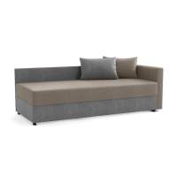 Диван-кровать Мальта М жаккард тесла дым/серый