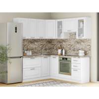 Кухня Вокс комплект 3 Белый / Меренга