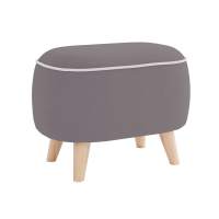 Пуф Лона / велюр киото тоуп/велюр киото крем