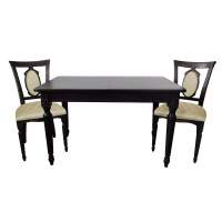 Обеденная группа СО-7/С-11 черный/бежевый