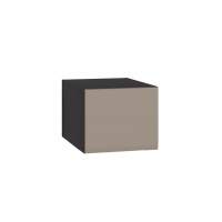 Сидней шкаф антресольный 16.314.03 Антрацит / Капучино