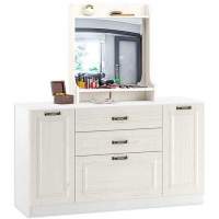 Спальня Ливерпуль вар.6 Белый/Ясень ваниль