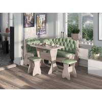 Кухонный набор Орхидея Люкс ясень светлый/мохито