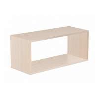 Полка навесная Кубик-2 Дуб беленый