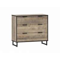 НМ 014.25 Комод Фолк Дуб Гранж песочный