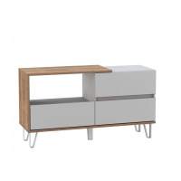 Тумба под ТВ 58.07 Гавана Кейптаун / Серый