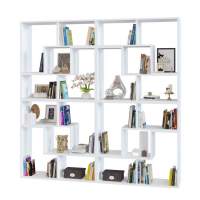 Стеллаж Сокол 7 (8 модулей ПК-9) Белый