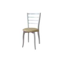 Стул С-31 белый/андрис бежевый
