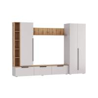 Шкаф многоцелевого назначения 63.02 Аккорд Дуб золотой / Кашемир