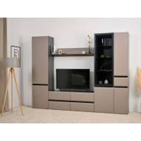 Гостиная Сидней Капучино/Черный