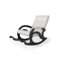 Кресло-качалка Тироль Черный / Крем