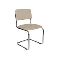 Стул Сильвия к/з бежевый