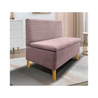 Диван ОАЗИС-1 Д широкий пудра №15