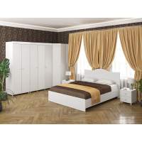 Спальня Италия-4 белое дерево