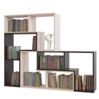 Стеллаж Сокол 1 (4 модуля ПК-9) Венге/Беленый дуб